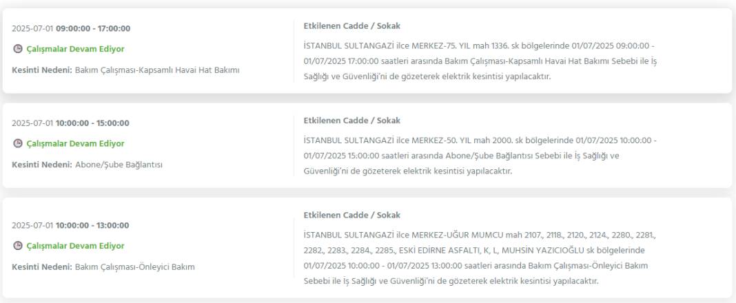 Bu geceden itibaren başlıyor: İstanbul'un 24 ilçesinde dev elektrik kesintisi 5